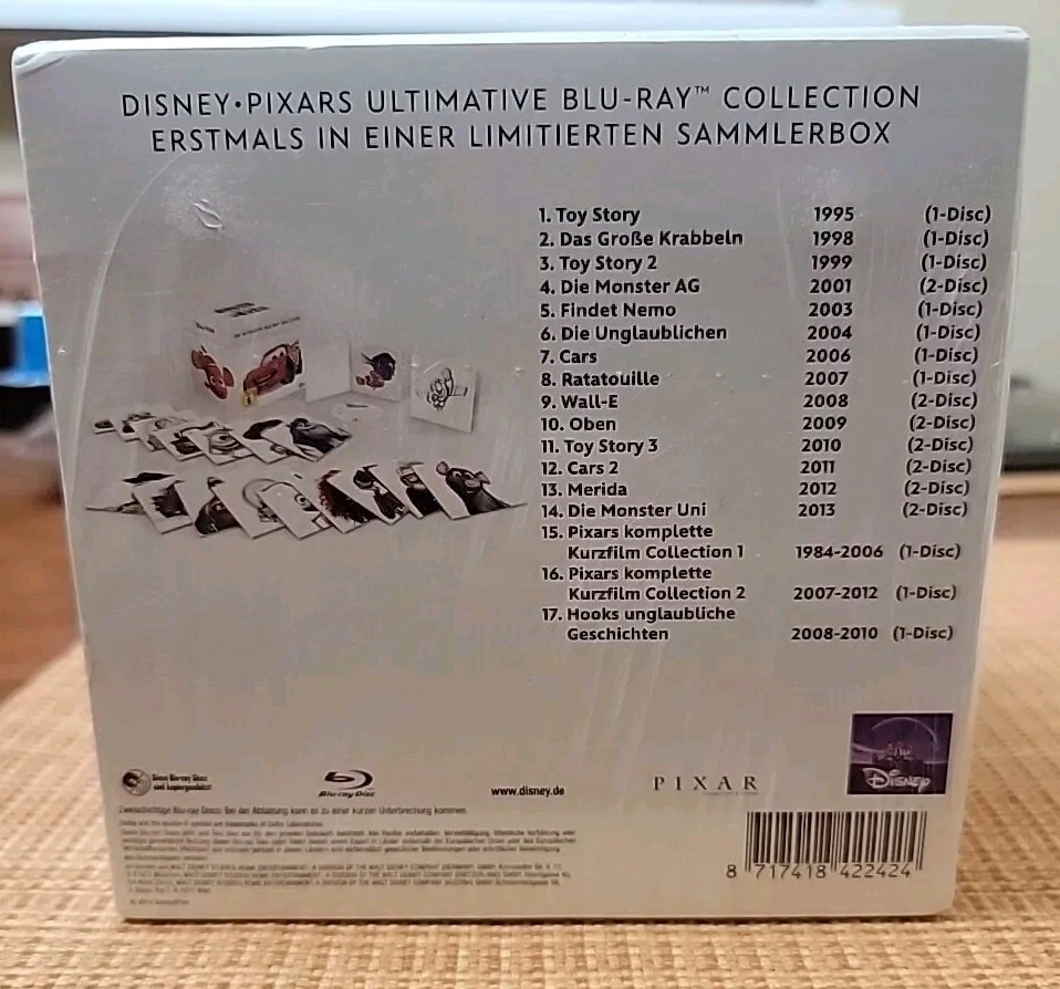 Pixar: The Ultimate Collection (Blu-ray) (14 Movies, 24 Discs) HTF RARE READ PLS - Bild 4 von 4