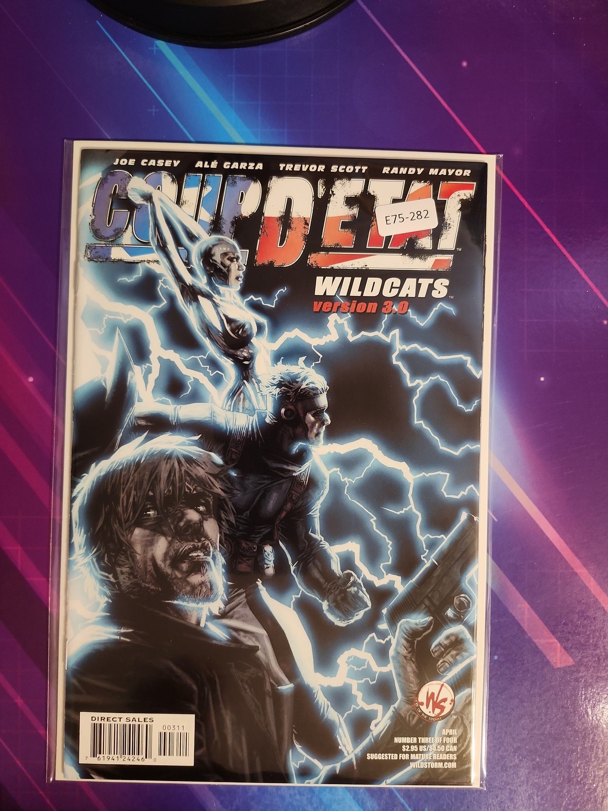 COUP D'ETAT: WILDCATS VERSION 3.0 #3 HIGH GRADE WILDSTORM PRODUCTIONS ...