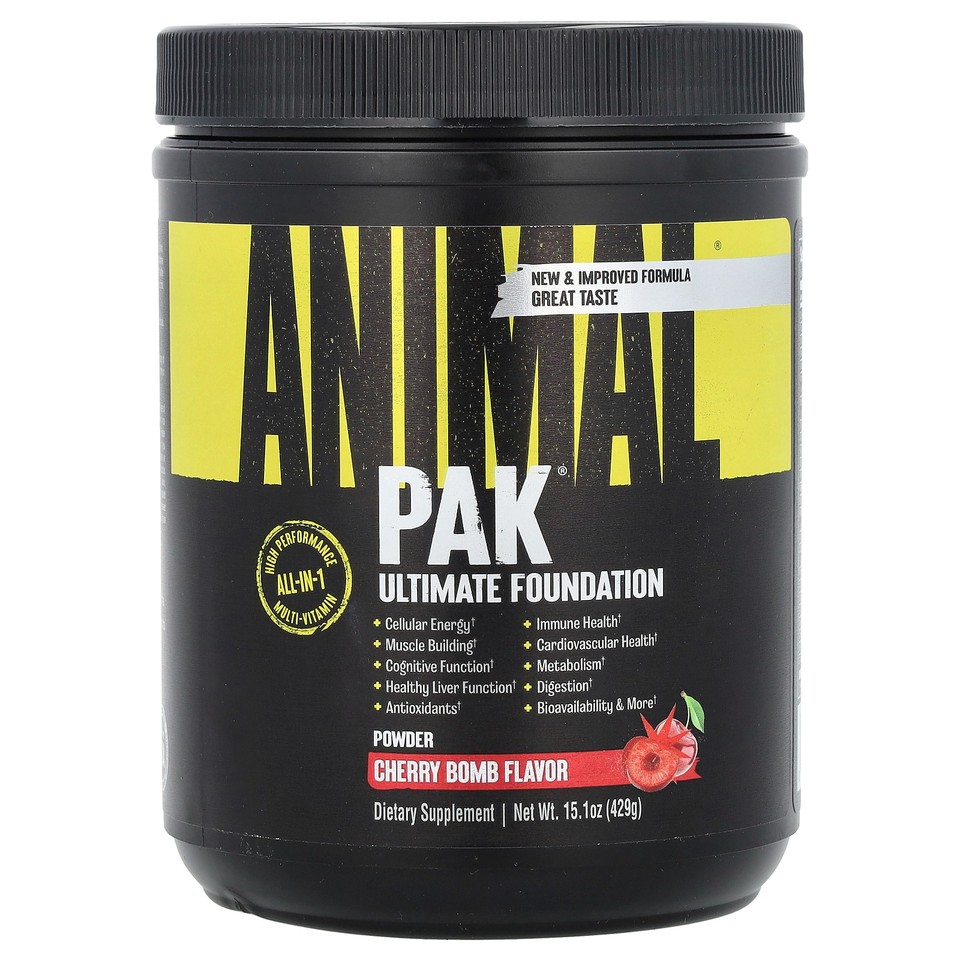 Pak®, Ultimate Foundation, Cherry Bomb, 15.1 oz (429 g)