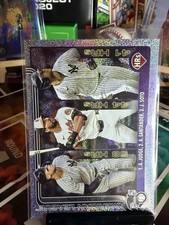 Aaron Judge Soto 2025 Topps Series 1 AL HR's Leaders Sandglitter Card #79 Yankee