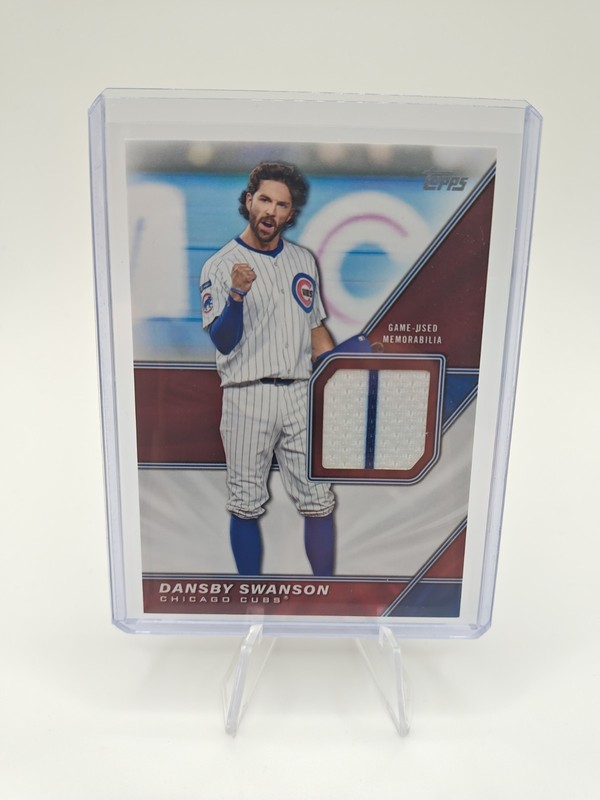 2026 Topps Series 2 #MLM2-DS Dansby Swanson Major League Material Relic, Patch 
