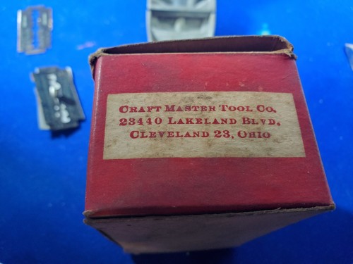 Vintage WilKro Razor Blade Planer 2-N-1 Tool Straight or Curved No.2289504 U.S.A - Picture 13 of 14