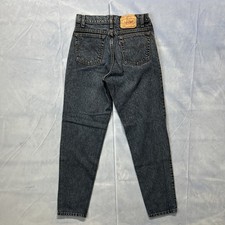 Vintage Levi's 550 XX Denim Jeans Size 31x34 Made In USA Dark Wash