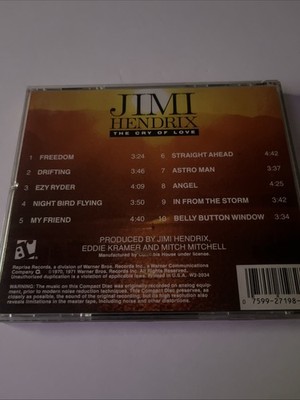 Jimi Hendrix The Cry of Love CD | eBay