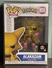 Custom Funko Pop! Pokémon Shiny Alakazam Limited Chase Edition #855 W/ Protector