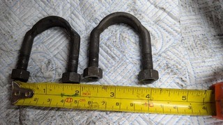 2xAmerican prop shaft u bolts for U/J see photos