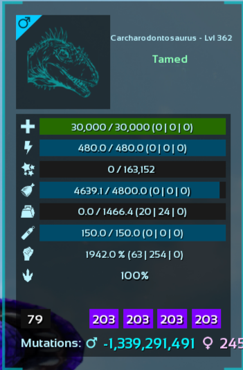 🔥ARK Survival Ascended PvE | PC/XBOX/PS5 | Top Stats Carcha Joker