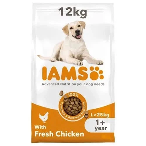 IAMS Advanced Nutrition Adult Large Dog - Chicken - 12kg - NEW & SEALED