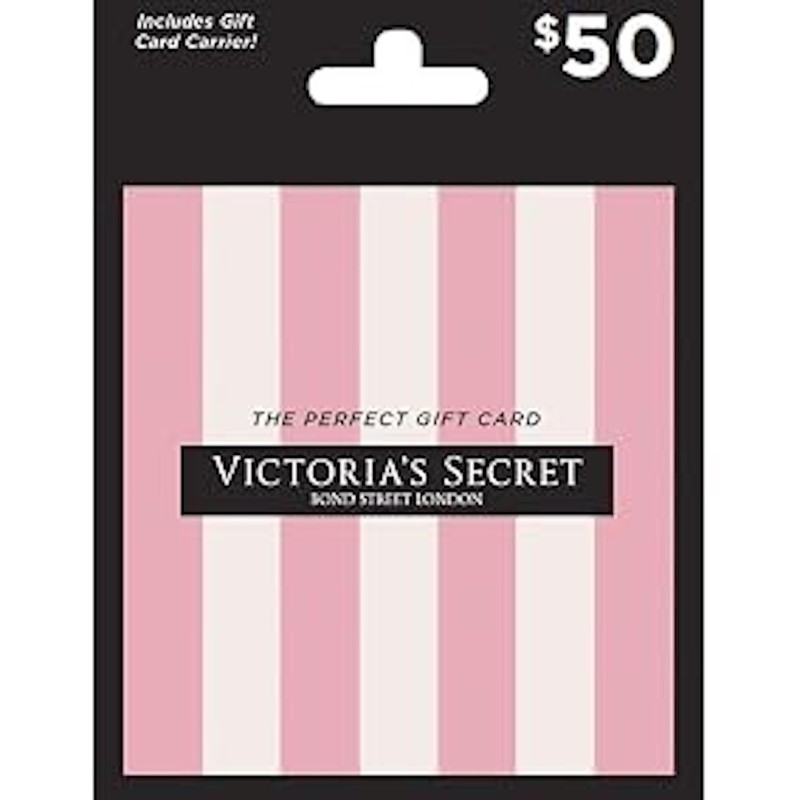 $50 VICTORIA'S SECRET. Gift Card – Physical Card – Unused / New