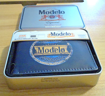Modelo Especial Blue Beer Wallet Collector Tin Concept One Accessories New Cards