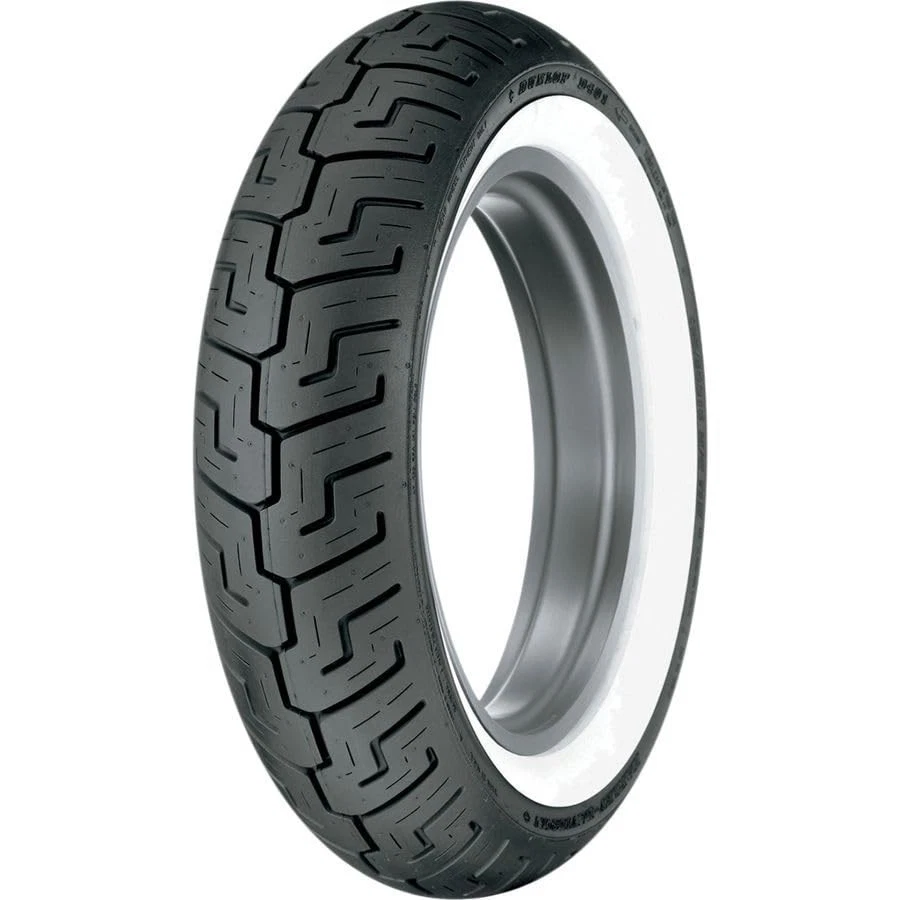 Dunlop Harley Davidson D401 Whitewall Rear Tire - Wide Whitewall / 150/80B-16 - Изображение 4 из 4