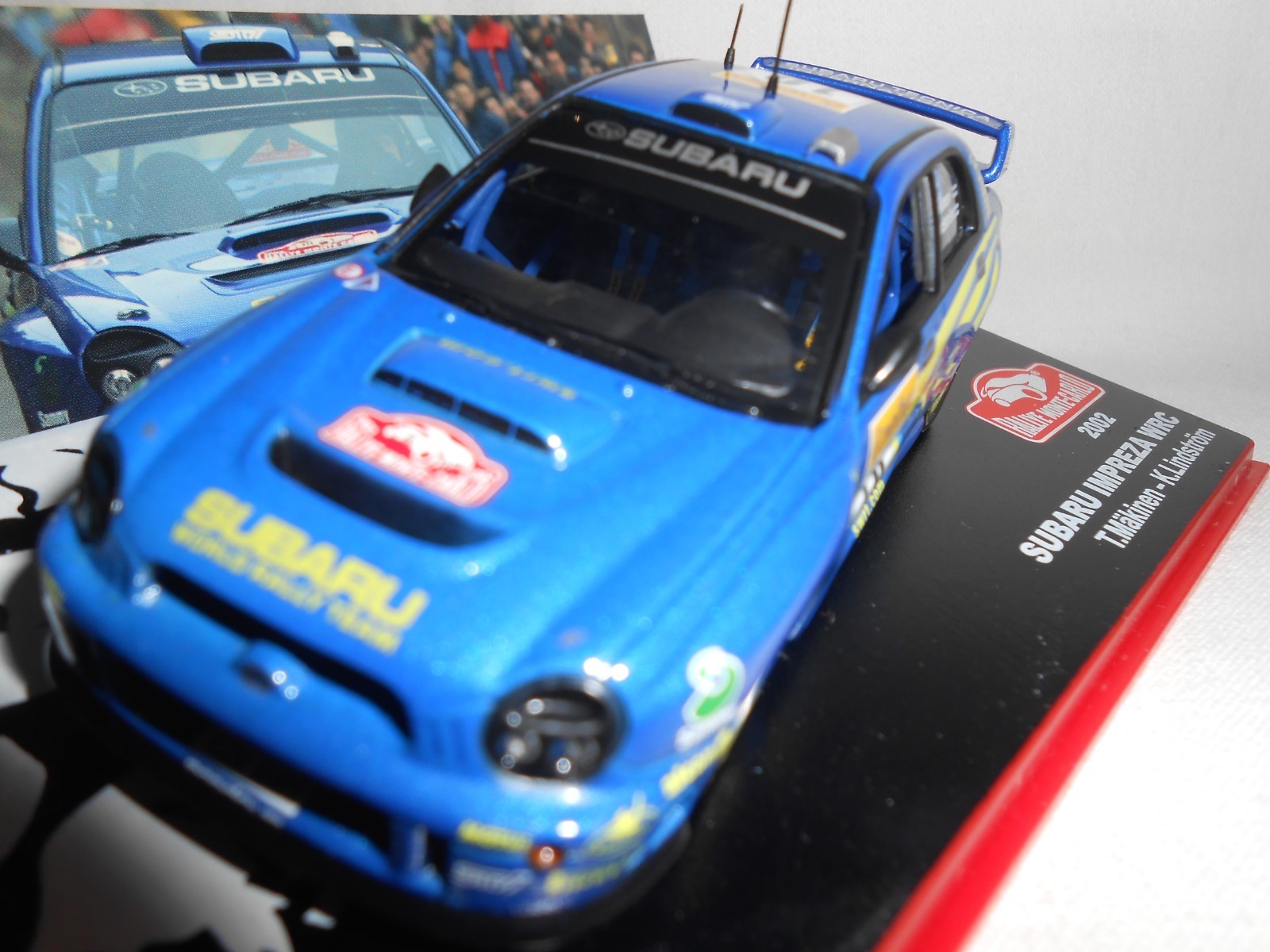 Subaru Impreza WRC N°10 miniature 1/43ème idée cadeau pour passionné