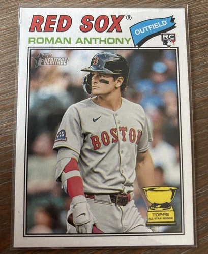 2026 Topps Heritage - Roman Anthony (RC) Cup Card #86 RED SOX