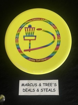 Discraft. CT Zone 2020 Ledgestone. 170-172g. New Front Has Scrape Marks 8.5/9 