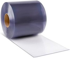 SM Supply - PVC Strip Curtain Door Bulk Roll - 60 Mil - 60" x 300'