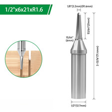 Carbide Router Bit V-groove Bit For Woodworking Solid Carbide Construction