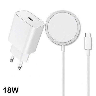 MagSafe Ladegerät 15W iPhone 12 13 14 15 Pro Max Mini Wireless Charger Qi