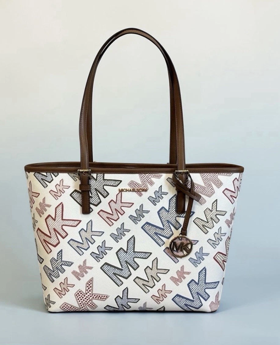 Michael Kors Jet Set Tote White Bags & Handbags for Women for sale
