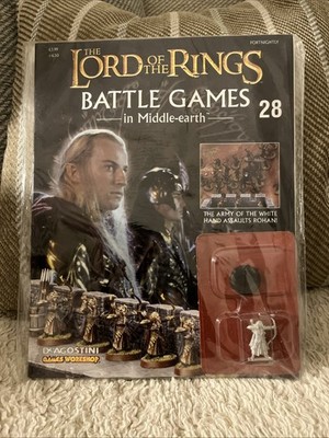 Games Workshop Herr der Ringe DeAgostini Battle Issue 28 TTT Haldir Orks Neu in OVP