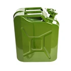 20L Metal Jerry Can For Diesel, Petrol, Oil & Water Set of 2
