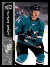 2021 Upper Deck Alexander Barabanov #392  San Jose Sharks