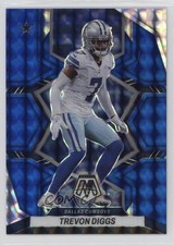 2022 Panini Mosaic Blue Mosaic Prizm 70/99 Trevon Diggs #56 7fj