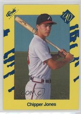 1990 Classic Update Yellow Travel Edition Chipper Jones #T92 HOF 16i7