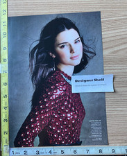 Kendall Jenner In Red Marc Jacobs Dress  Scene Magazine Photograph