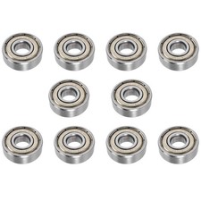2X(10 pcs.  bearings miniature deep groove  bearings 608 ZZ 8 x 22 x 7mm3314