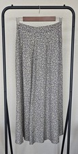 Vintage Pastille Skirt Women's Size 6 Blue Floral 90s Cottagecore Prairie Boho