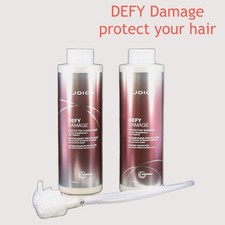 Joico Defy Damage Protective Shampoo and Conditioner 33.8 oz DUO with pump