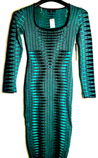 Almost Famous Sweater Dress Long Blue-ade Women's Size Medium