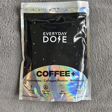 Everyday Dose Mushroom Coffee Collagen Protein Nootropic Focus Mood Mild Roast