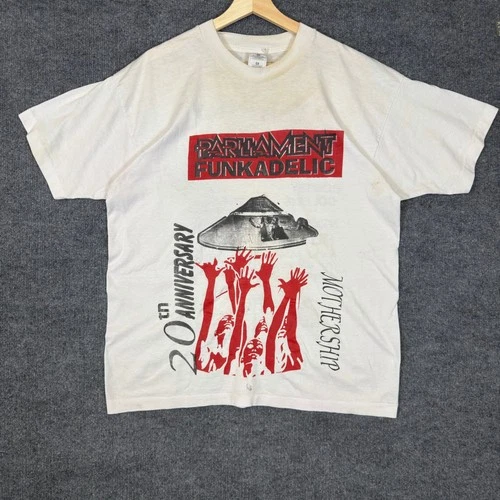 90s Parliament Funkadelic Tour Shirt Single Stitch B 1990s vintage concert t-shirt, vintage, size XL, single stitch, B+ condition