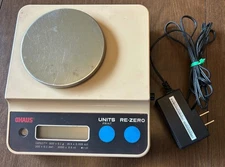 Ohaus CT600-L 600 x .1g Gram Electronic Scale Balance CT Series w/ power adapter