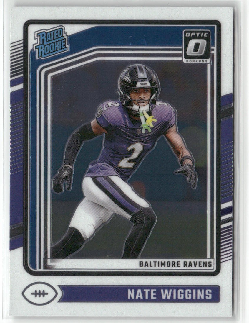 2024 Panini Donruss Optic - Rated Rookie Nate Wiggins #281