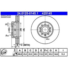 2x Bremsscheibe vorne für Cupra Ateca KH7 Leon KL1 KL8 | 26206719