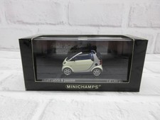 1/43 Minichamps Smart Cabrio cabrio&passion 2000 white lite Minicar