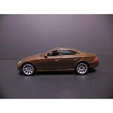 Brown Mercedes-Benz CLS 500 W219 Benz AMG Monza Brabus Matchbox Tomica size