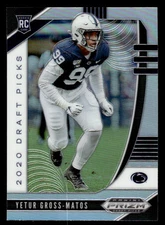 2020 Prizm Draft Picks #159 Yetur Gross-Matos Prizms Silver Rookie Penn State