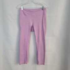 Outdoor Voices Sz L Pastel Purple Space Dye Yoga Outdoor Athleisure Capri Pants