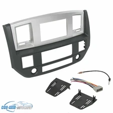 For Dodge Ram 1500 2500 06-09 Stereo Radio Double Din Dash Install Bezel Kit
