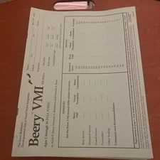 Beery VMI - Full Form 5th Fifth Edition