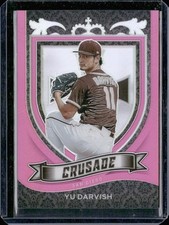 2021 Panini Chronicles #7 Yu Darvish Crusade Pink #/50