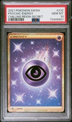 Psychic Energy 232/198 Gold Secret Rare Chilling Reign