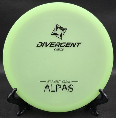 Glow Alpas Divergent Discs Stayput 175g New Stayput Glow