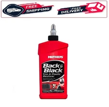 Mothers Polishes Waxes Cleaners 06112 12 oz Trim and Plastic Restorer