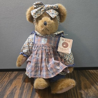 VTG Boyds ''Jennie Marie Warmheart'' Best Dressed Series Genuine Boyds Bear 15''