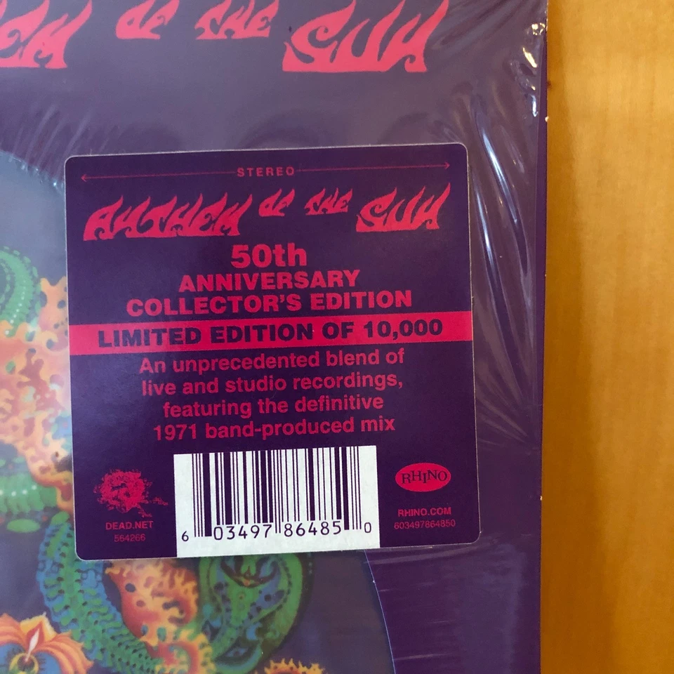 GRATEFUL DEAD : Anthem Of The Sun - PICTURE LP - 50th Anniv.  Rhino , 2018 mint - Bild 3 von 3