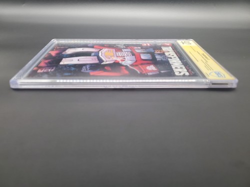 SDCC Exclusive Transformers #1 CBCS 9.2 2X Warren Johnson Peter Cullen Signed - Picture 18 of 23